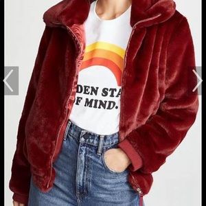 Generation Love Heidi Faux Fur bomber